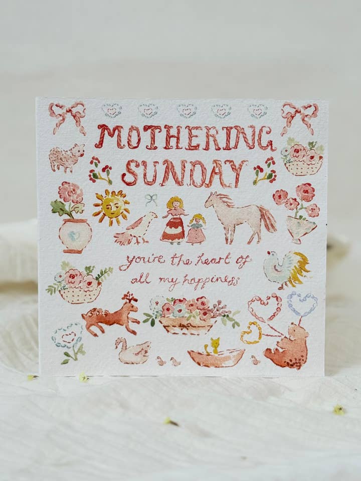 Domingo de las Madres - corazón de toda mi felicidad tarjeta para venta al por mayor de Sophie Amelia Creates