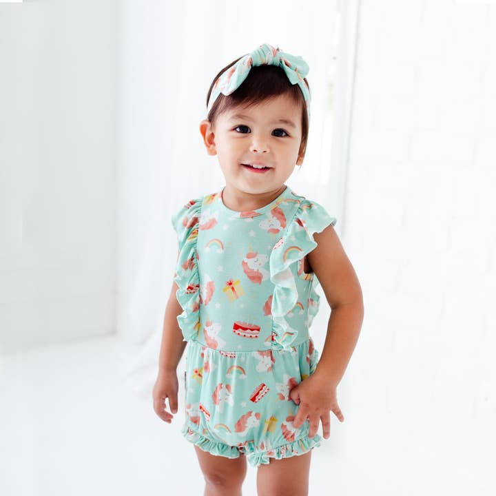 Unicorn Daydreams Bubble Romper for wholesale by Dreamiere