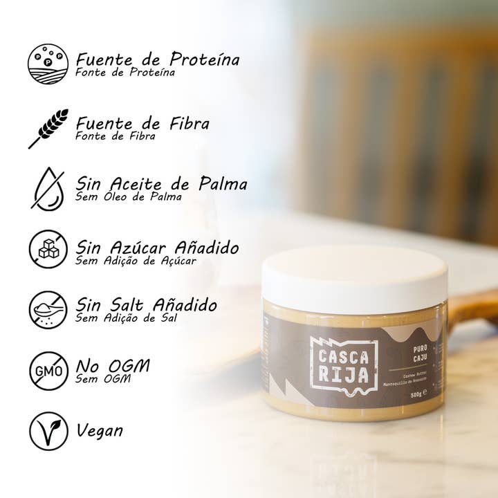 CASCA RIJA – Großhandel Nussbutter – Cashewbutter 500g
