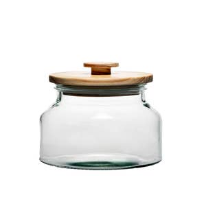 Archer Canister with Metal Lid, Large