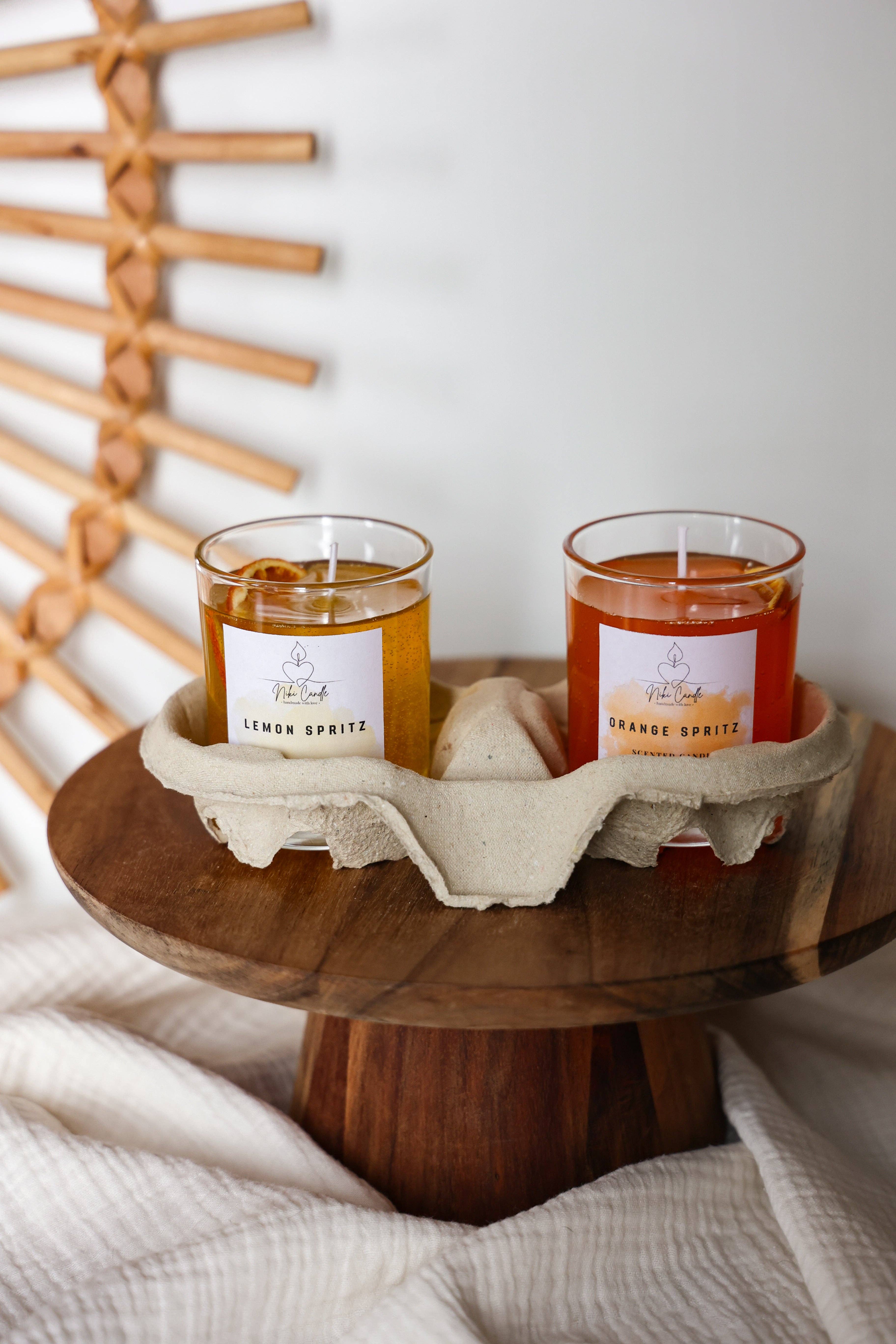 Niki Candle - Wholesale Jar/Filled Candle - Lemon Spritz7