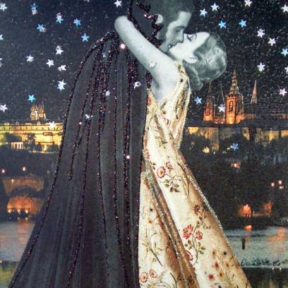 Erica DiPaolo Designs - Wholesale Liefdeskaartje - Vampire Kiss-kaart, Vampire Lovers-kaart, Vampierkaart