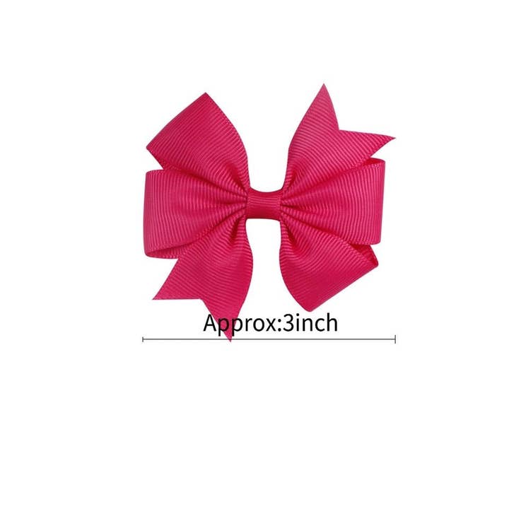 Rylee Faith Designs – wholesale Hair bow – Kids – Single 3" Pinwheel Bows4
