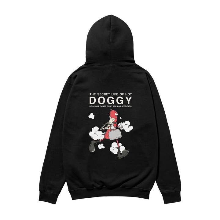 The Secret Life of Hot Doggy Heavyweight Hoodie for wholesale by Weekend Concept