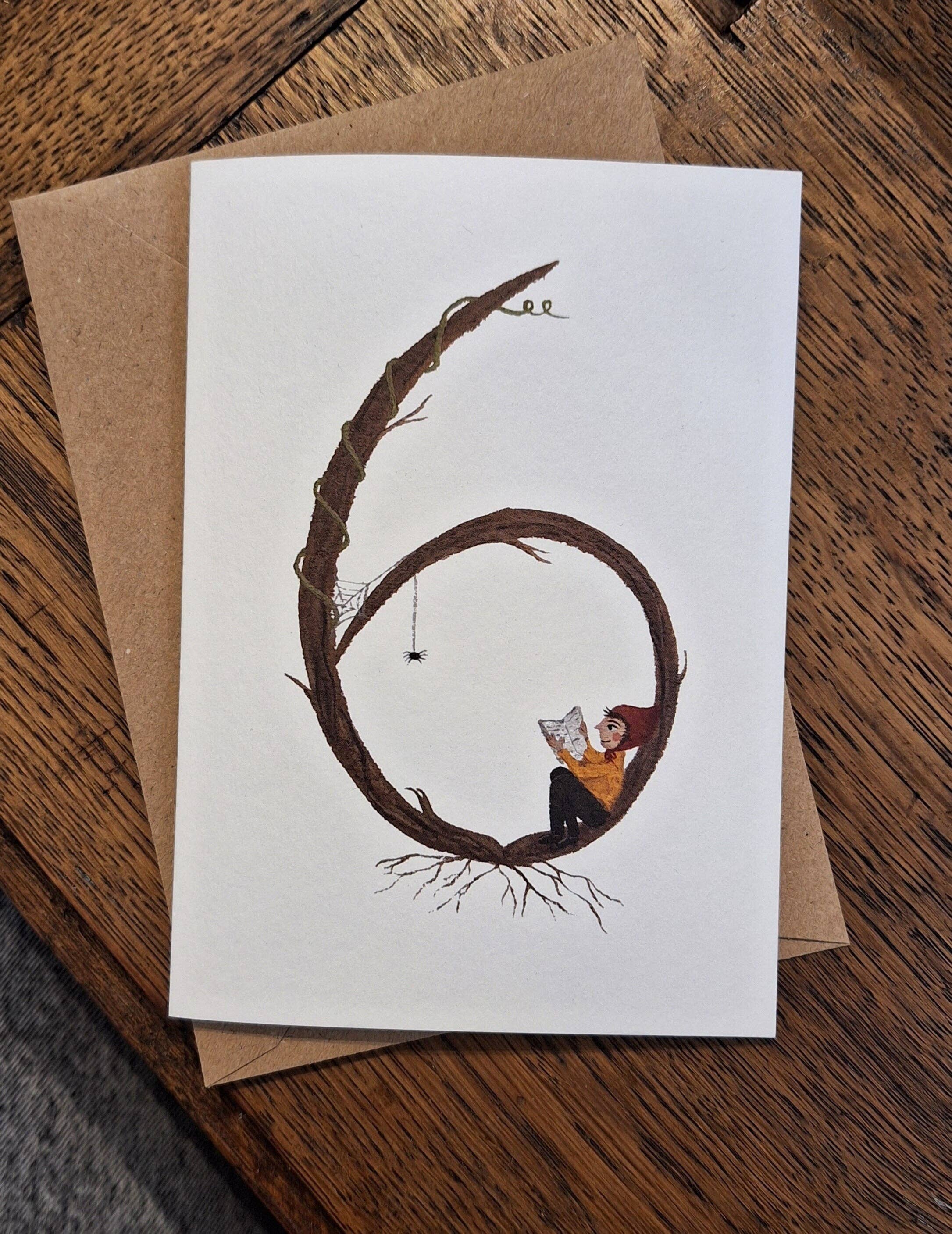 LYDIAMAE – wholesale Birthday card – Age cards 6 7 8 9 100