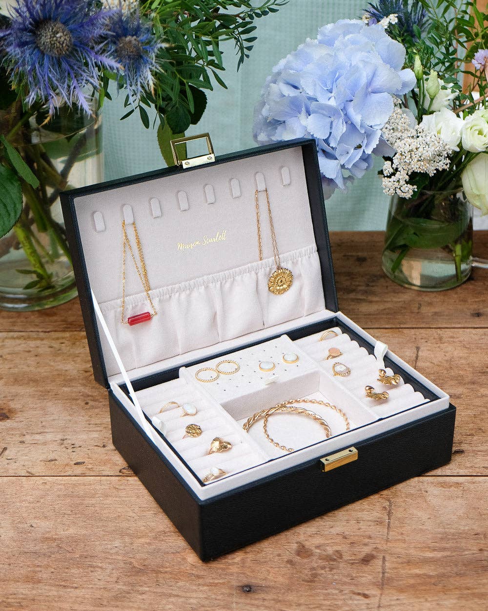 Maison Scarlett - Vendita all'ingrosso Portagioie/organizer per gioielli - Portagioie Louise PU8