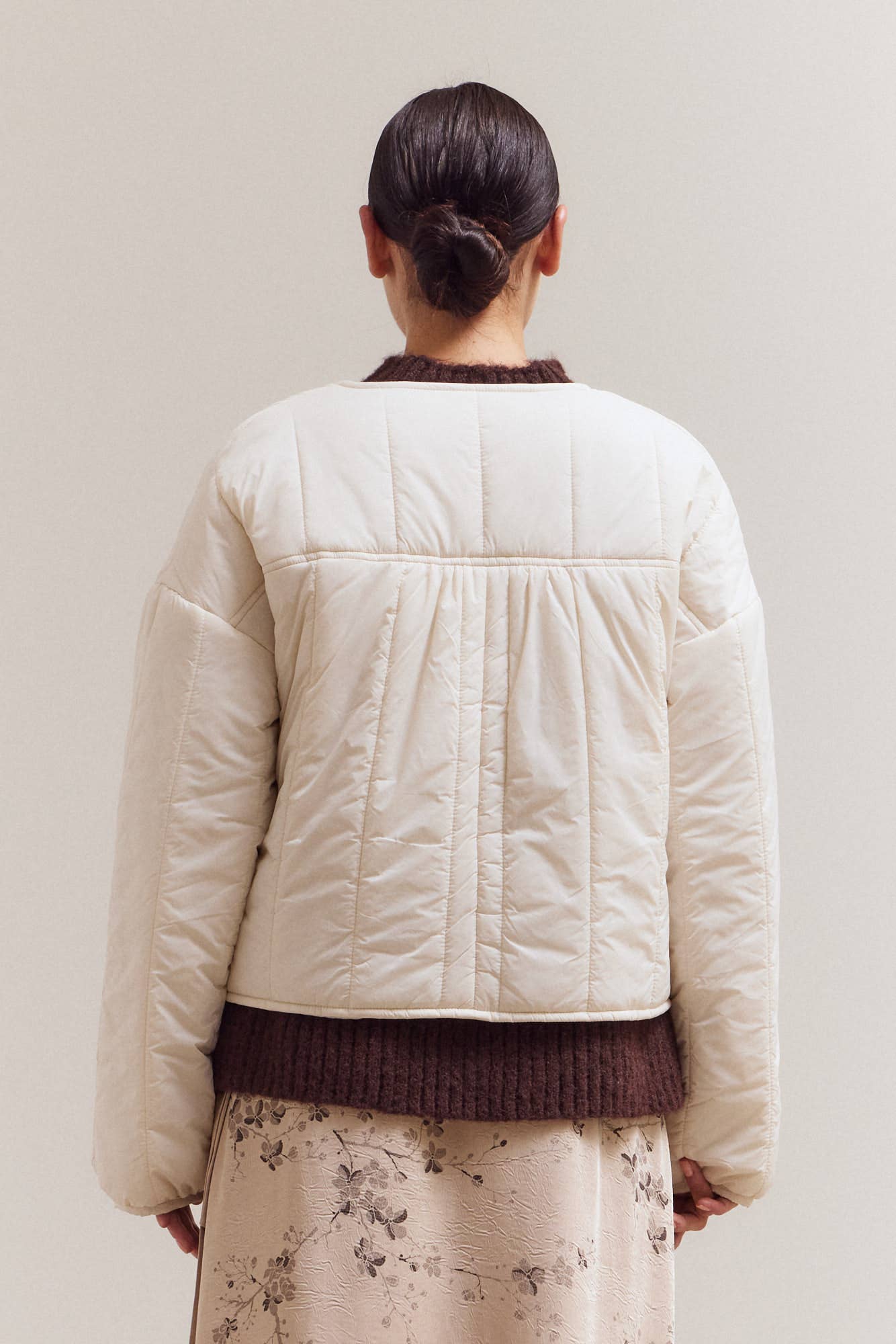 Grade & Gather - Wholesale Jacket - Women's - 80417 - FRONT TIE QUILTING JACKET11