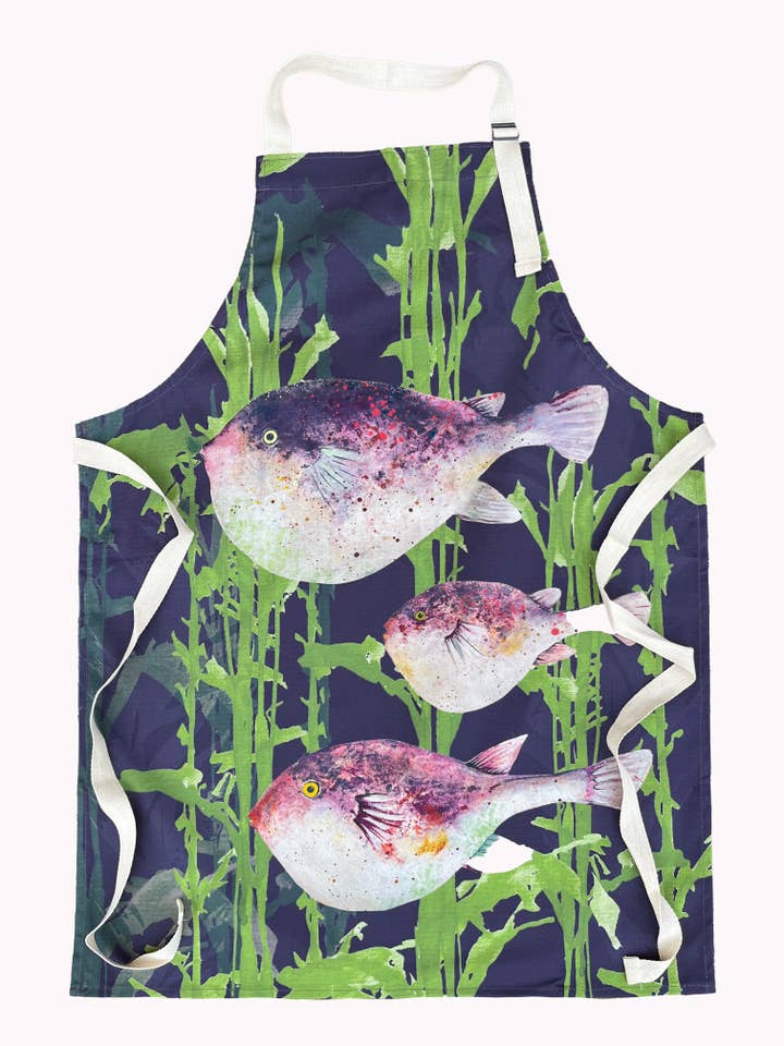 Pufferfish Apron for wholesale by Dollyhotdogs