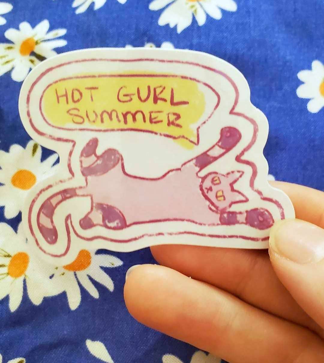 Joan of Art - Vente Autocollant - Autocollants Self-Love Cat3