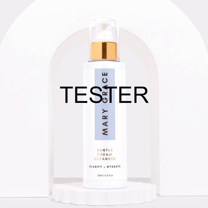Crème nettoyante douce TESTER pour la vente par Mary Grace