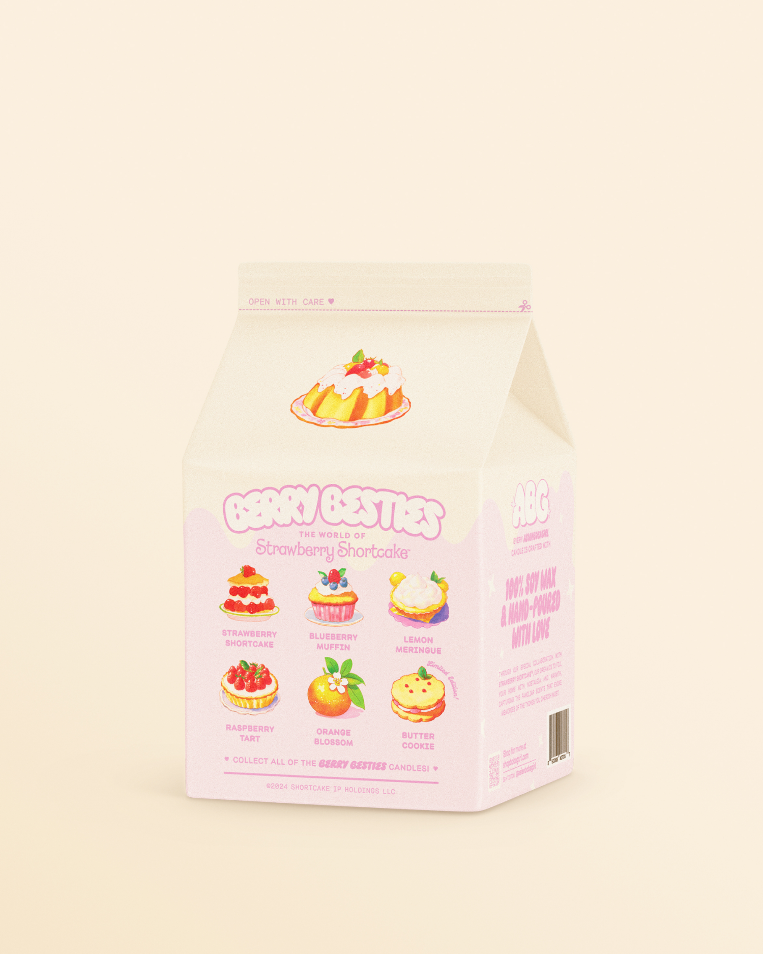 Asian Boba Girl - Wholesale Novelty Candle - Angel Cake Candle2