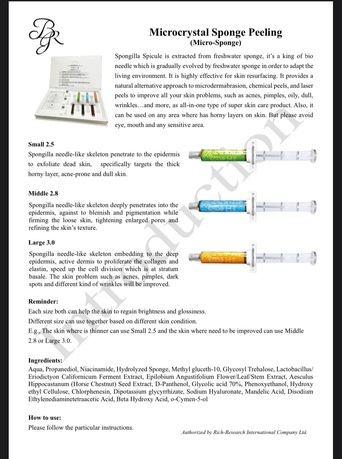 Bio Renewal - Wholesale Facial Peel - Skin Metabolism Set - Microcrystal Sponge Peeling2