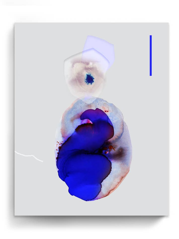 Abstracte Muurkunst Prints Losse Aquarelpapier & Canvas | Kabalta voor wholesale door Marta Spendowska