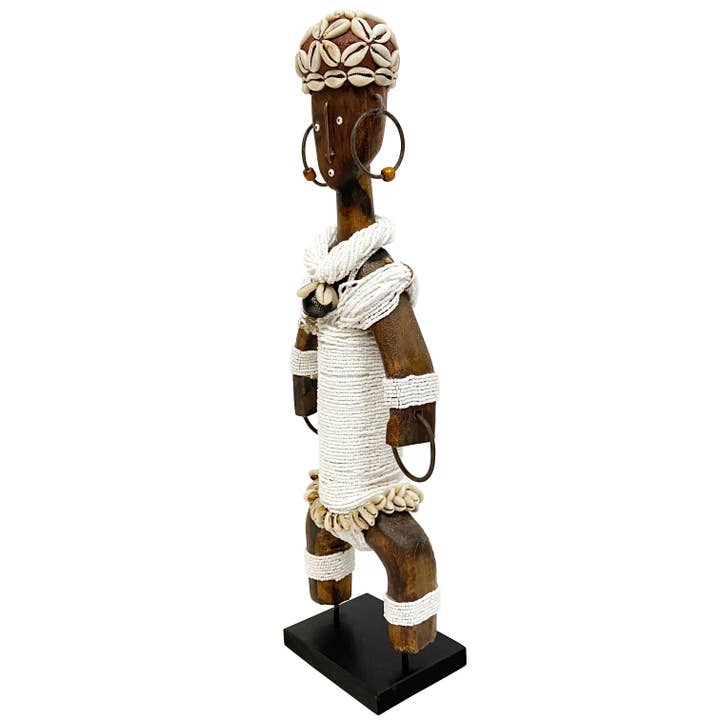 Craft Enterprises - Wholesale Decorative figurine - Ndamji Warrior Shell Statue5