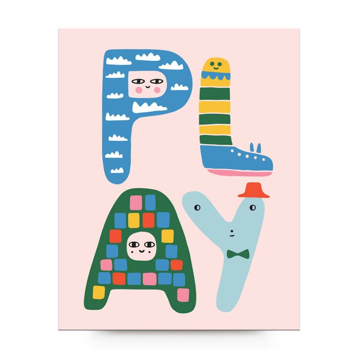 Suzy Ultman – wholesale Art print – Play - Original Hand Initialed Art Print1