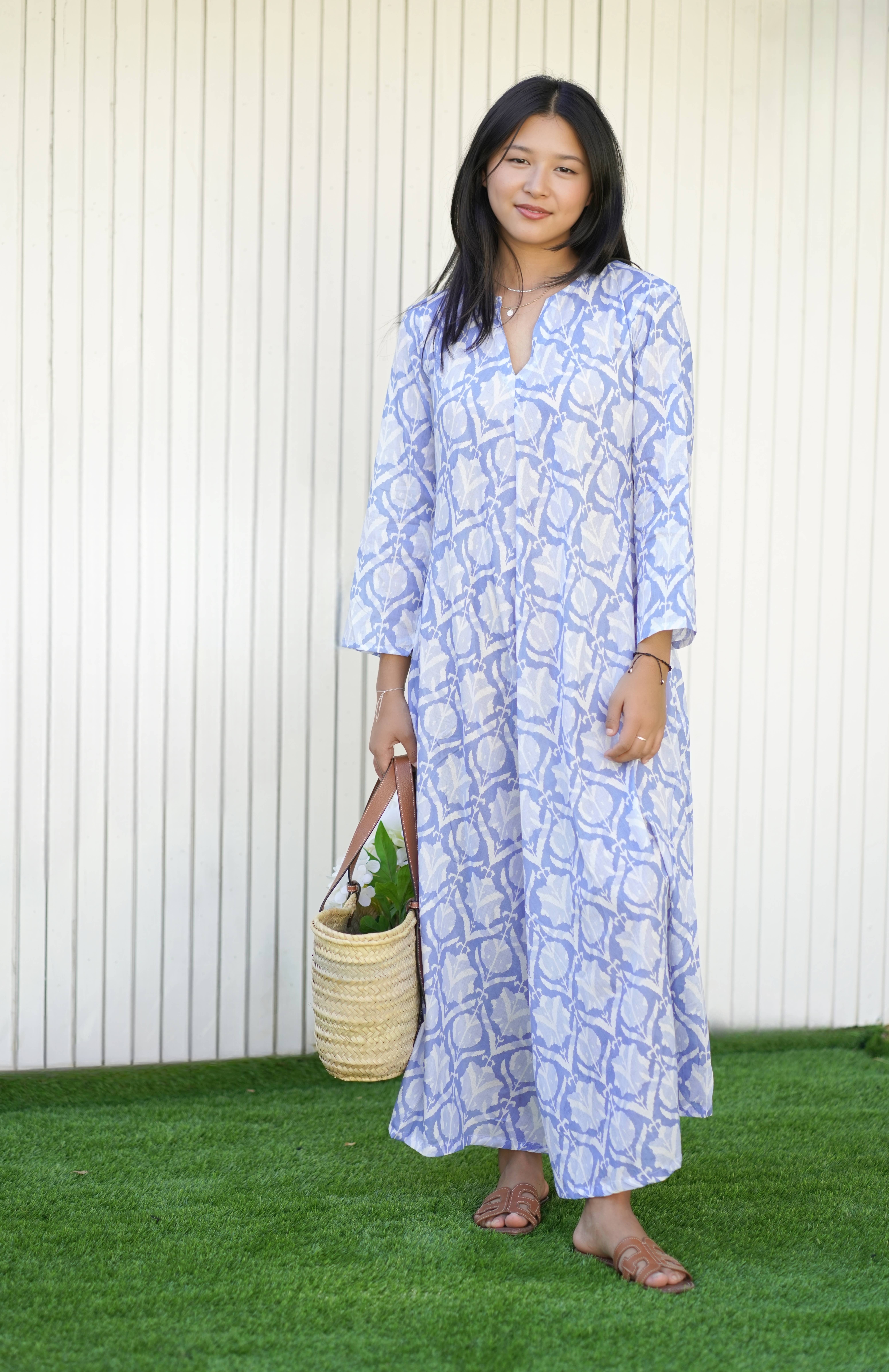 Calypso Addison Dress Lt. Blue for wholesale on Faire2