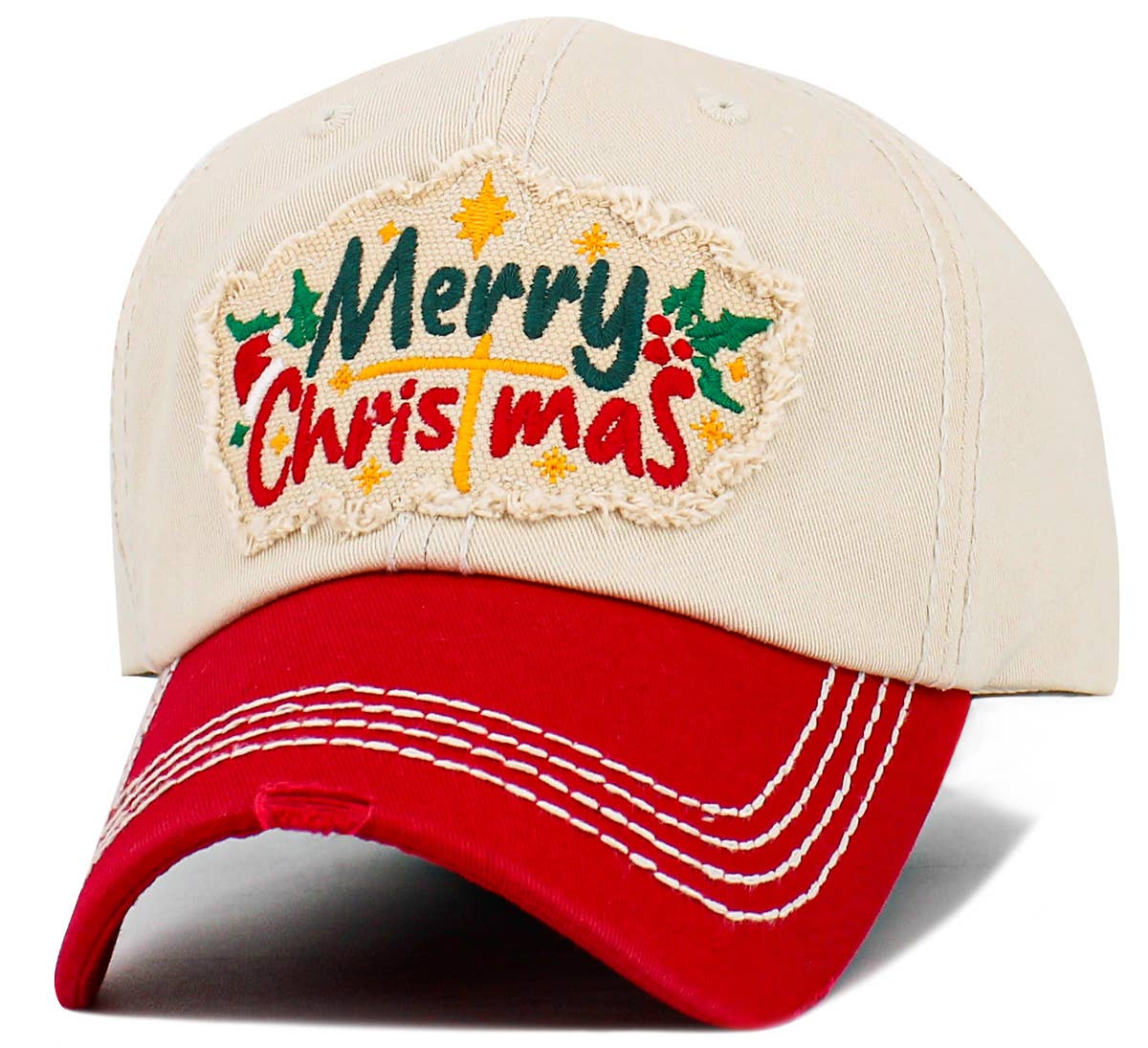 KBETHOS - Venta al por mayor Gorra de béisbol - Mujer - Gorra vintage de feliz Navidad5