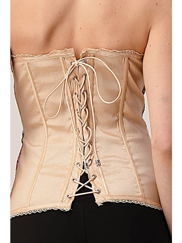 Lydia USA - Wholesale Corset - Women's - Lace Floral Corset1