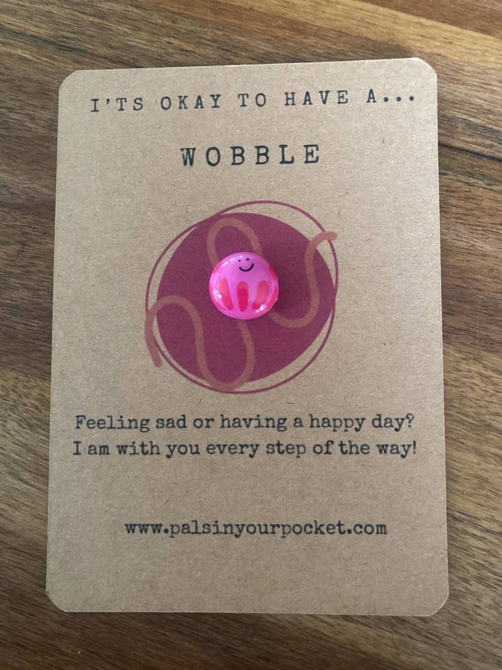 Handmade Inspirational Wobble Confidence Gifts for wholesale by Pals in your Pocket