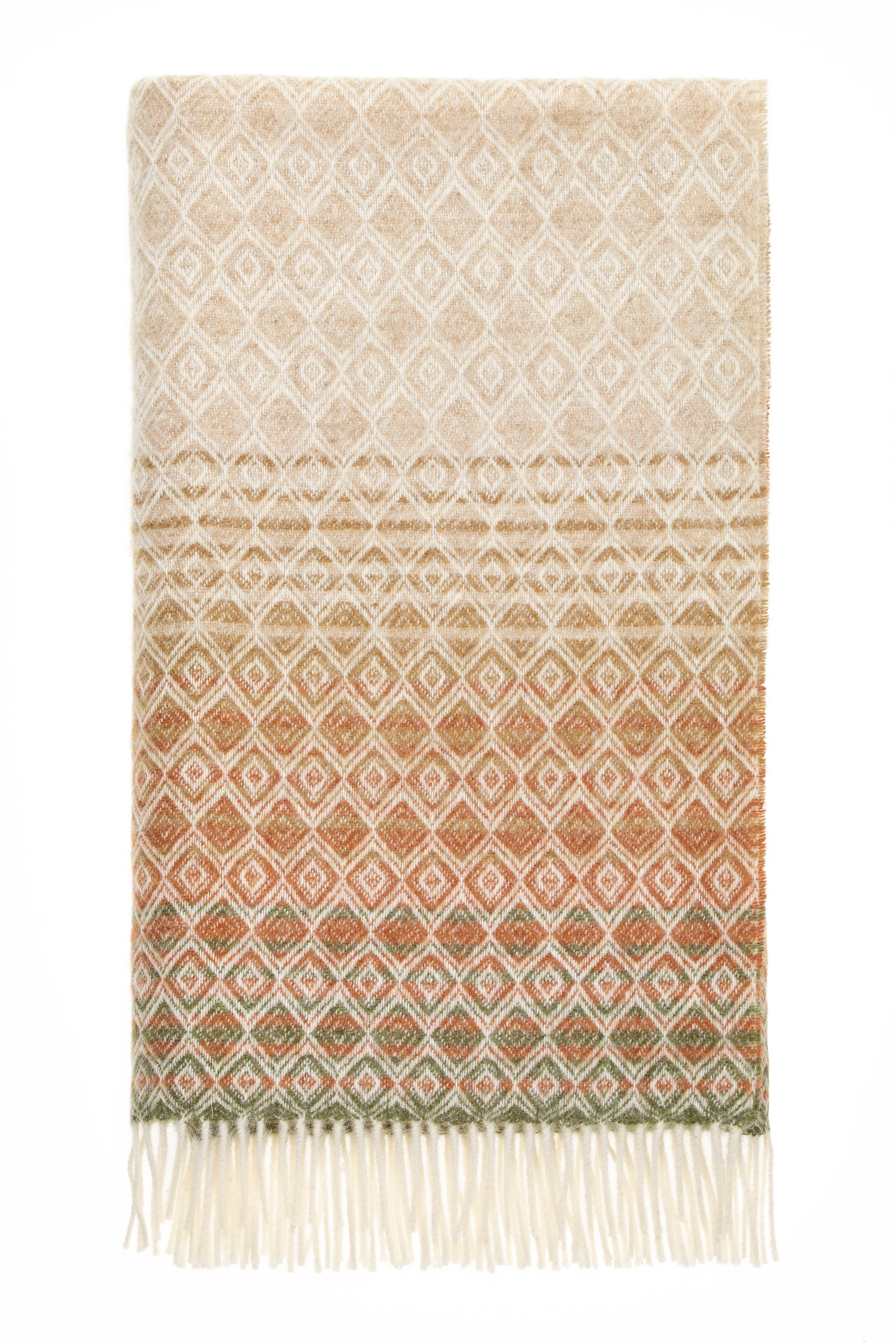 Bronte Moon - Wholesale Throw Blanket - Ombre Diamond Range - 100% British Wool - Made in England11