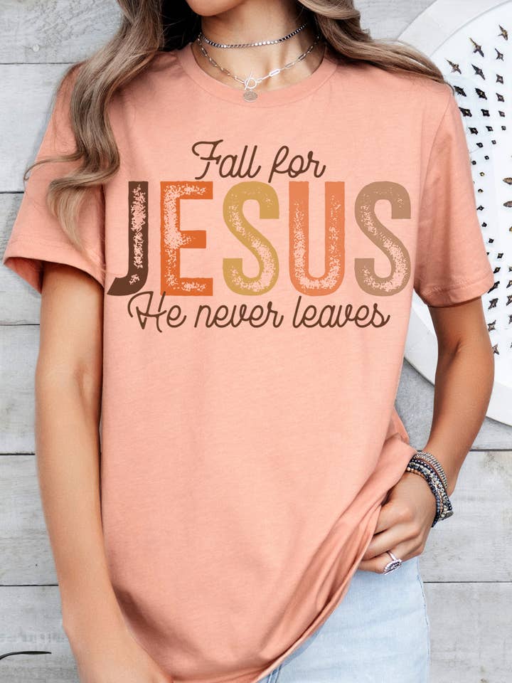 Amused by Blue - Wholesale Screen printed t-shirt – Women′s - Women Religious Graphic Print Short Sleeve Top4