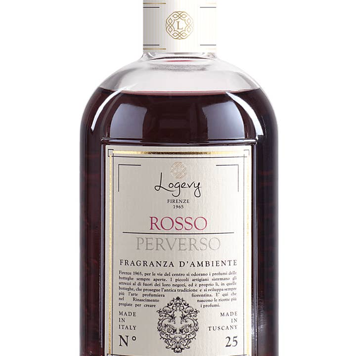 Fragrância para Ambiente Rosso Perverso 500ml por atacado de Logevy Firenze 1965