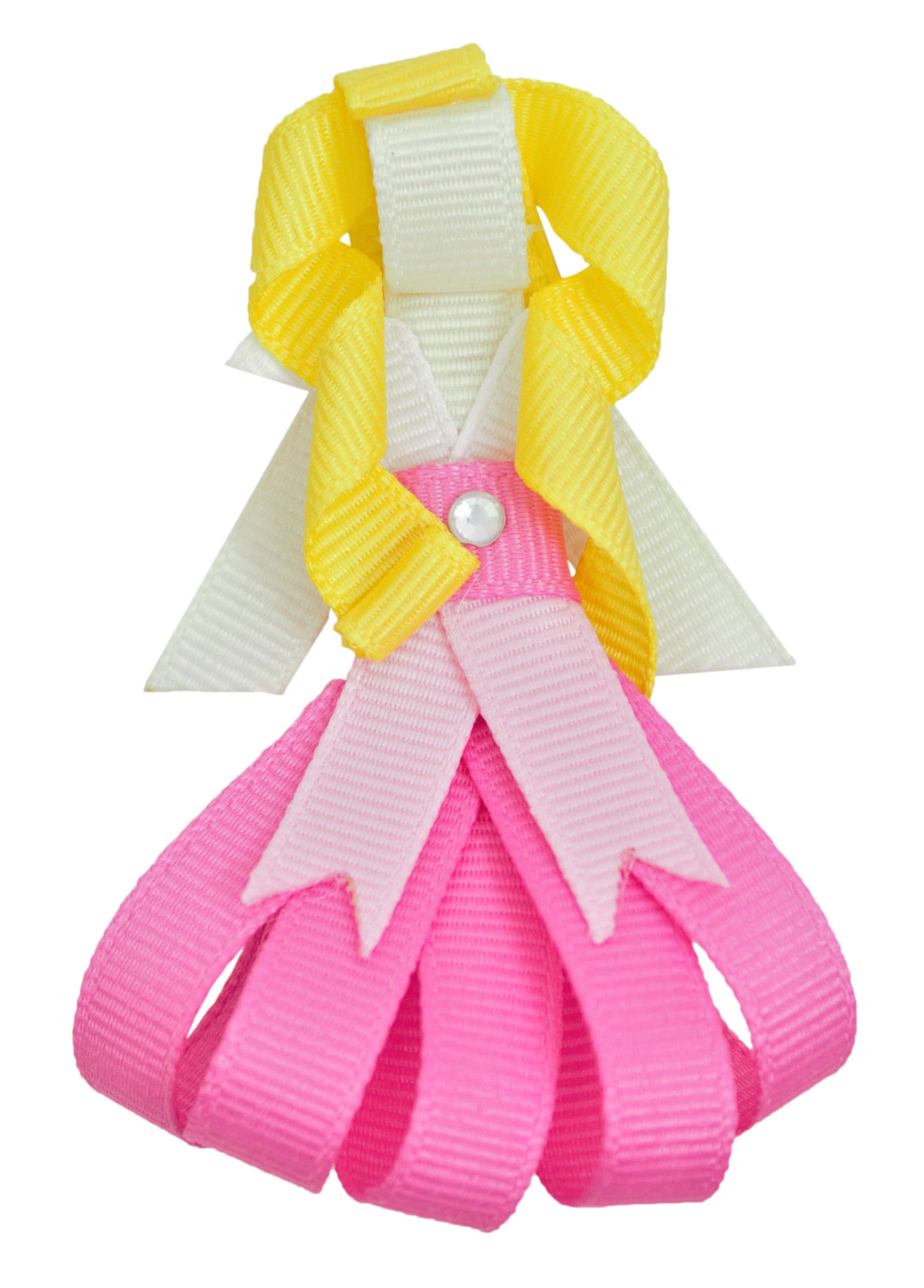 Beyond Creations, LLC - Wholesale Hair Clip - Kids - PRINCESS FIGURES ON PINCH CLIP1