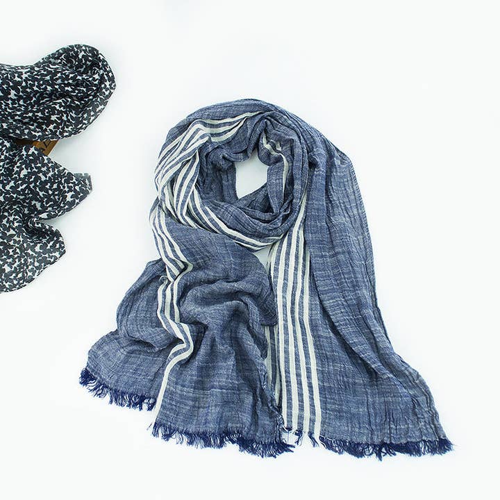 Scarvii - Écharpe bohème à rayures pour la vente par Funkyrel® Atzbranding Limited