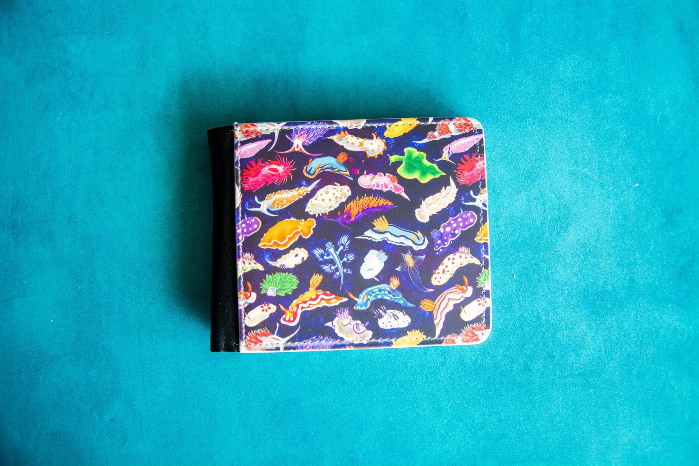 The Slug And Kraken - Wholesale Wallet - Men's - Nudibranchs of the World Small Mens wallet