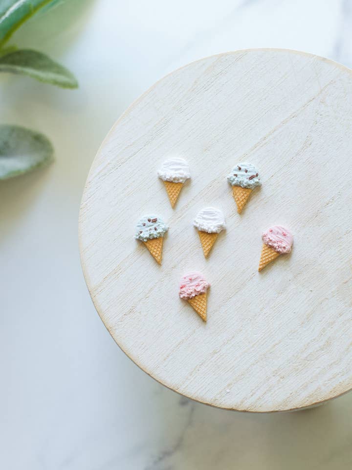 Ice Cream Studs for wholesale by Ruthie and Co.
