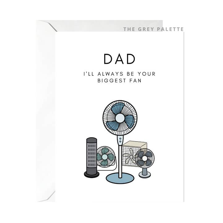 Fan Card Papà per la vendita all'ingrosso da parte di The Grey Palette
