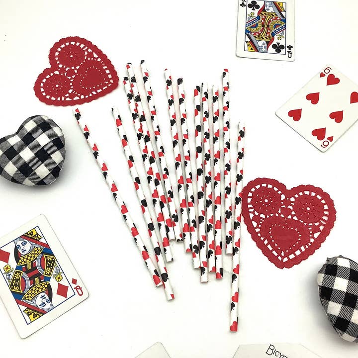 All Little Cute Things – wholesale Sugrör – Mad Hatter Alice i Underlandet Tea Party Premium sugrör