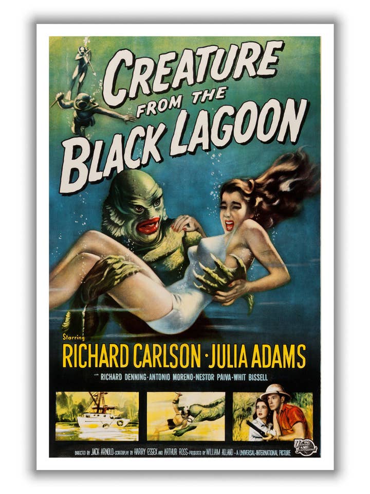 Creature from the black lagoon for wholesale by Stanley Print House