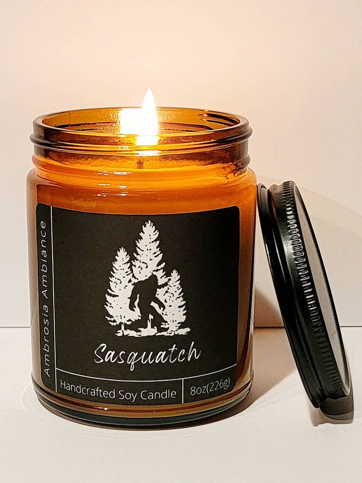 Sasquatch | Soy Wax Candle for wholesale by Ambrosia Ambiance