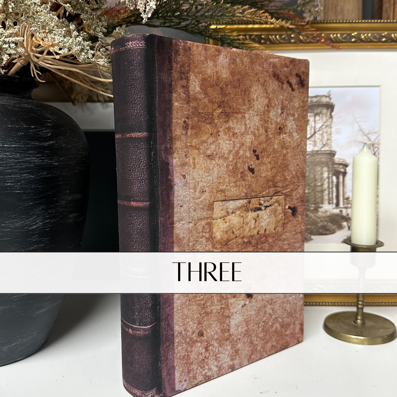 The House of Elements - Wholesale Decorative Tabletop Object - Vintage Inspired Fabric Wrapped Books2