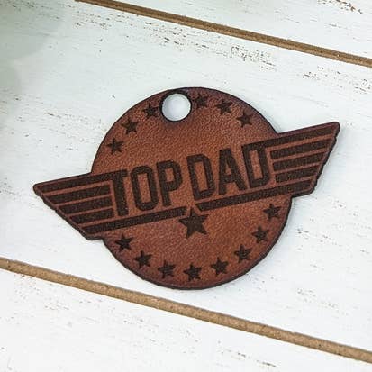 Porta-chaves Pad Couro por atacado de Trendy Transfers