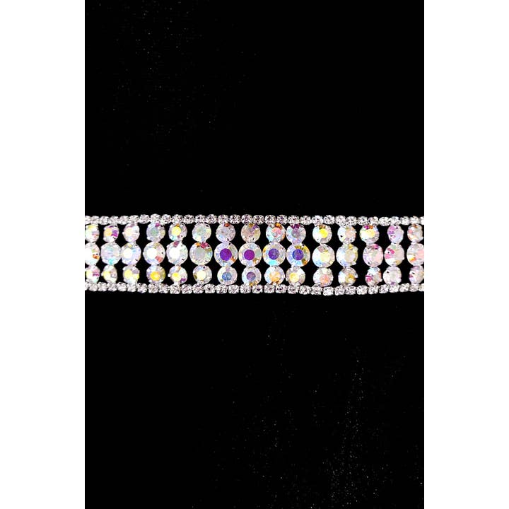 Chicas - Wholesale Belt – Women's - Crystal Jewel Belt With Tie on Sashes BT7038
