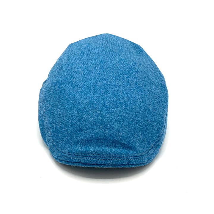 BUCOO TURQUOISE/GREY FLATCAP for wholesale by Kempadoo Millar Headwear