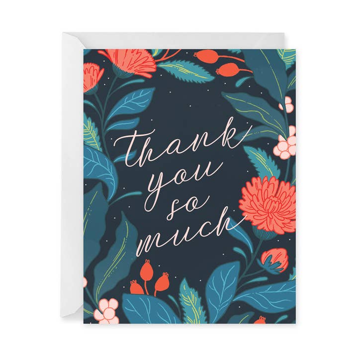 Wildwood Thank You Card for wholesale by Paper Raven Co.