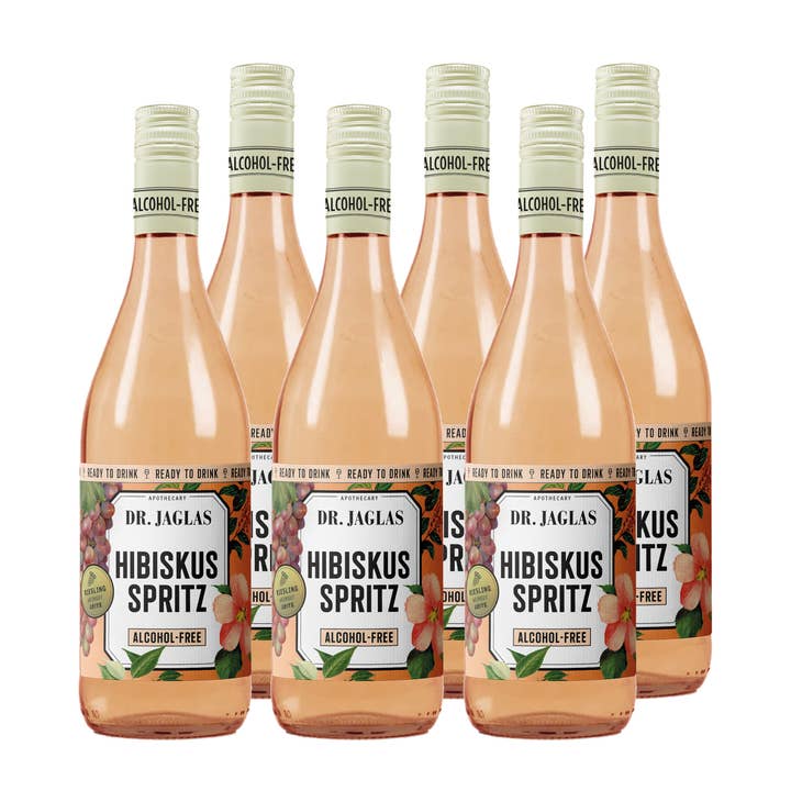 Dr. Jaglas - Wholesale Non-Alcoholic Aperitif/Mocktail - Hibiscus Spritz, non-alcoholic ready to drink Spritz1