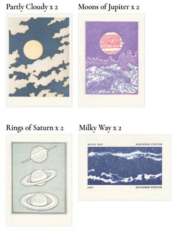 Celestial Bodies - Gift Box Set for wholesale by Saturn Press