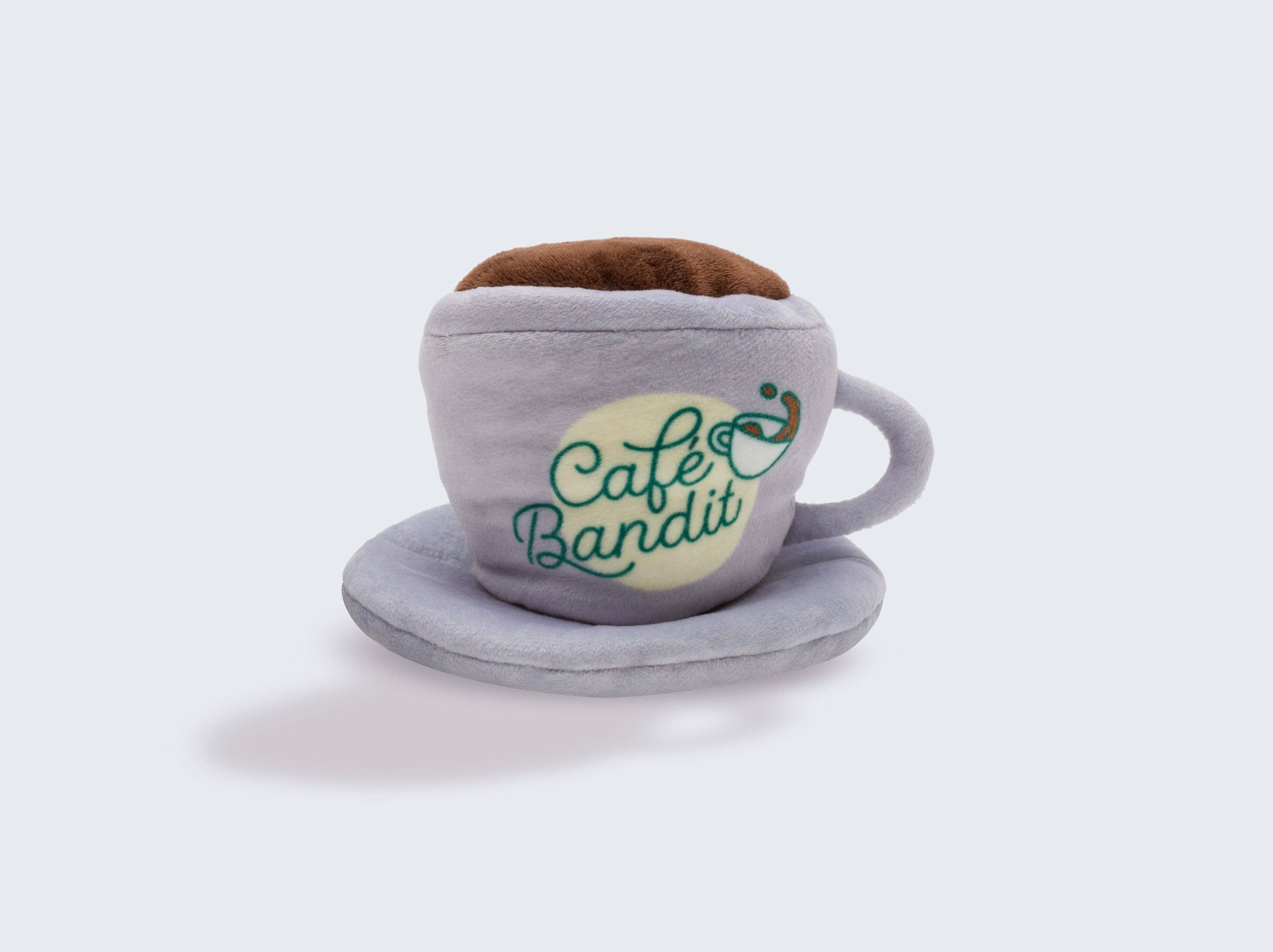 French Bandit - Vendita all'ingrosso Peluche - Cani - Giocattolo per cani a forma di tazza da caffè0