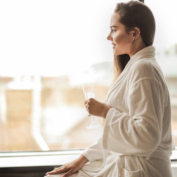 Costume da bagno a collo alto in spugna 100% cotone per la vendita all'ingrosso da parte di Dalgodao.com