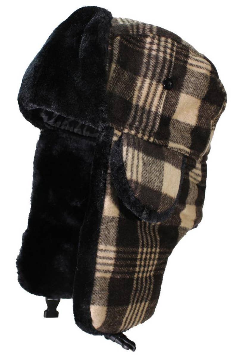 SURTIDO Gorro Glen Plaid con forro de piel térmica de venta al por mayor en Faire8