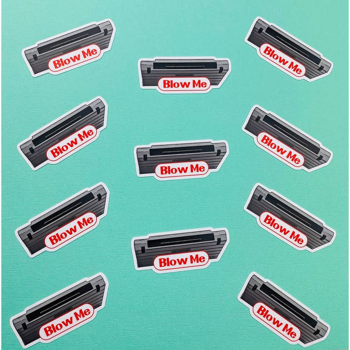 Otto's Grotto - Wholesale Sticker - Funny Retro Gaming Sticker for Men, Game Cartridge Sticker1