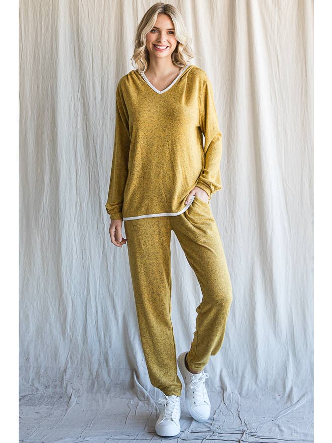 Mustard COZIEST LOUNGE SET for wholesale on Faire11