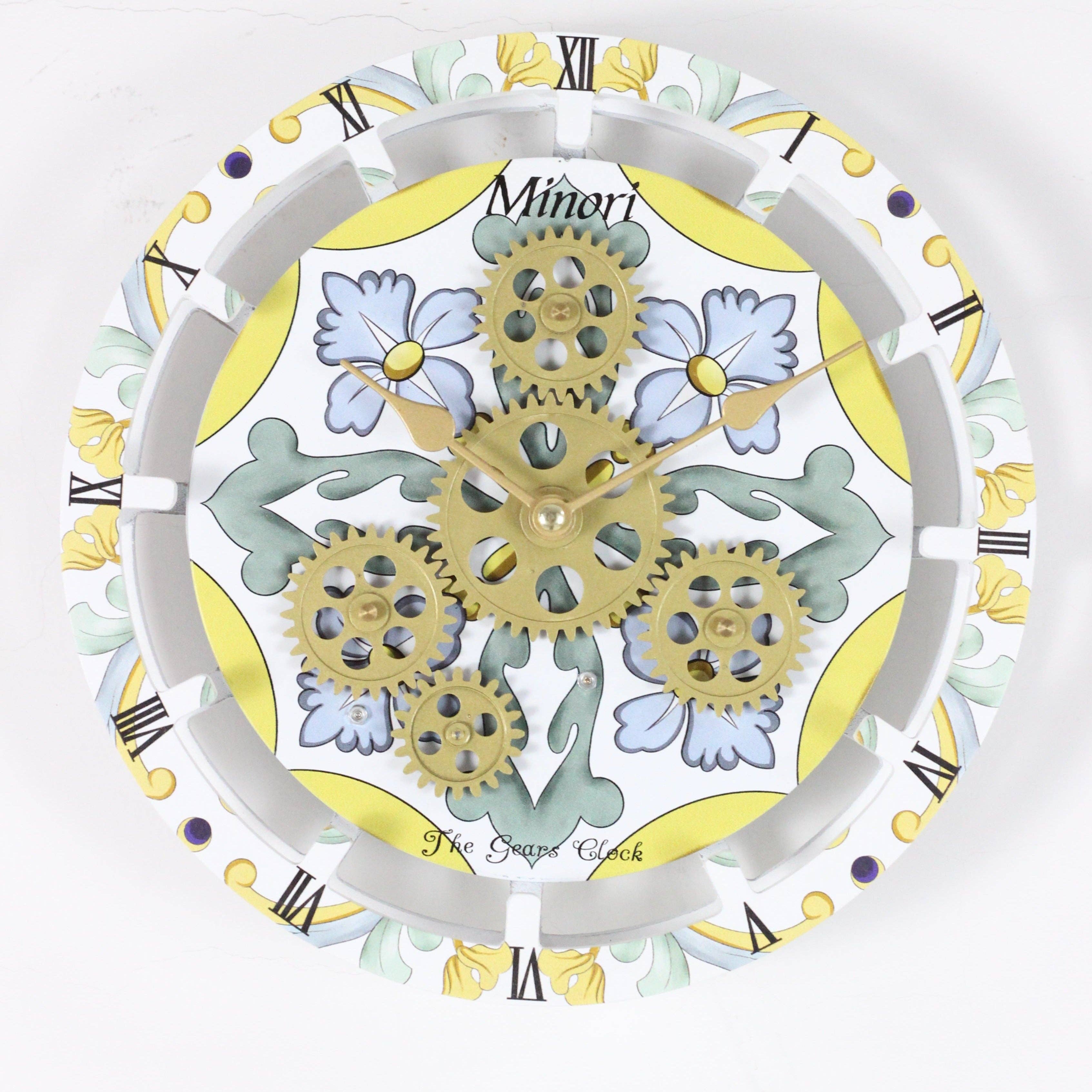 The Gears Clock - Vendita all'ingrosso Orologi da tavolo - OROLOGIO DA TAVOLO DA PARETE ITALY LINE 10 POLLICI MINORI11