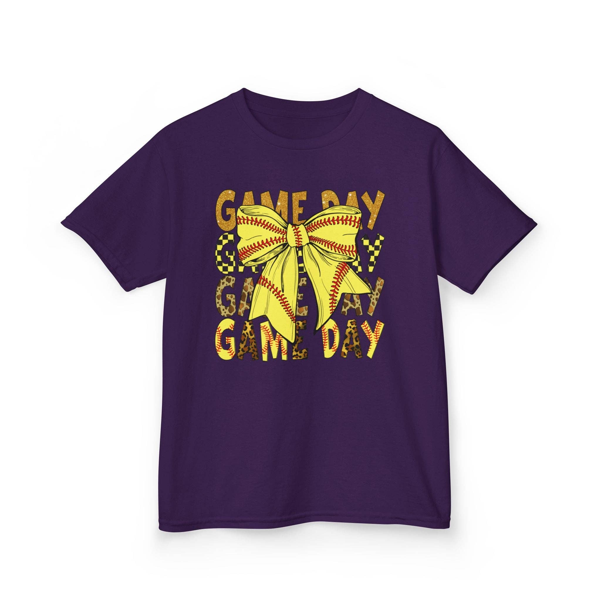 M2B Designs - Wholesale Screen Printed T-Shirt - Kids - Softball Gameday Youth Tee1