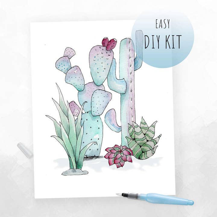 Desert Cactus for wholesale by Maya X Kiwi