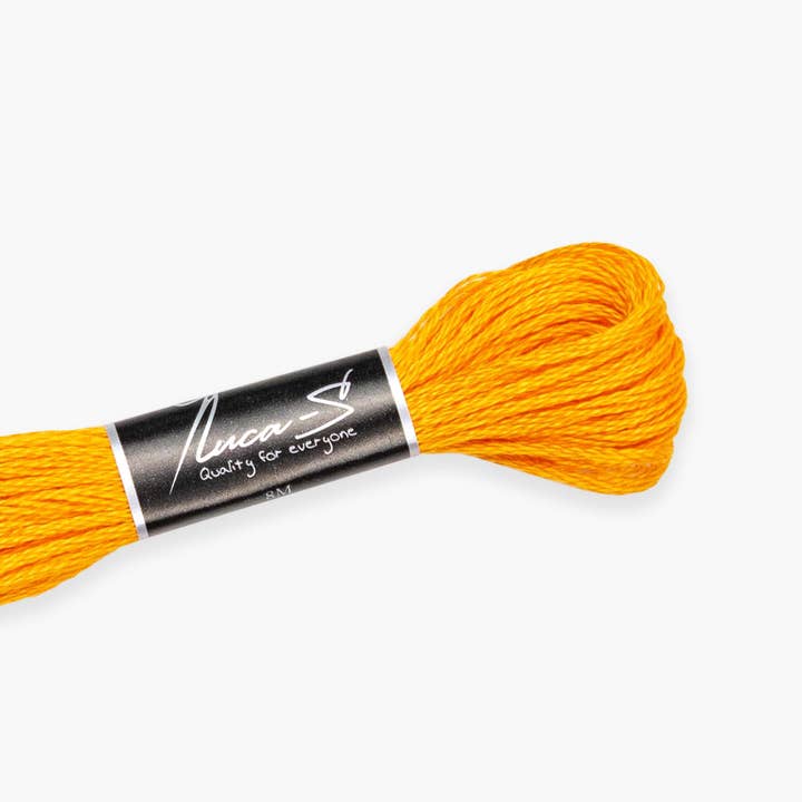 Luca-S – wholesale Thread – 12 Pack of Stranded Cotton Luca-S - 375 / DMC 741 / Anchor 304